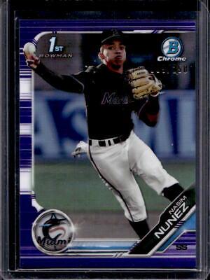Nasim Nunez [Purple Refractor] #BDC-141