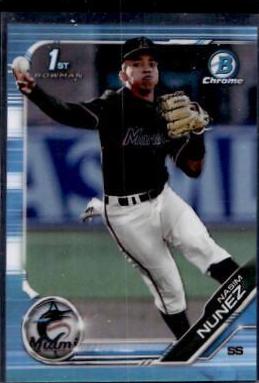 Nasim Nunez [Sky Blue Refractor] #BDC-141
