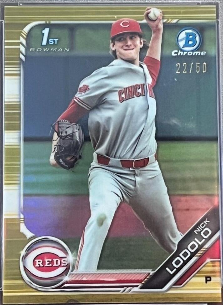 Nick Lodolo [Gold Refractor] #BDC-189