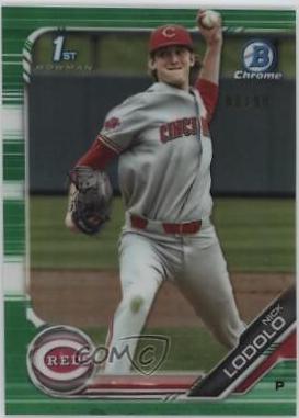 Nick Lodolo [Green Refractor] #BDC-189