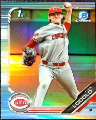 Nick Lodolo [Sky Blue Refractor] #BDC-189