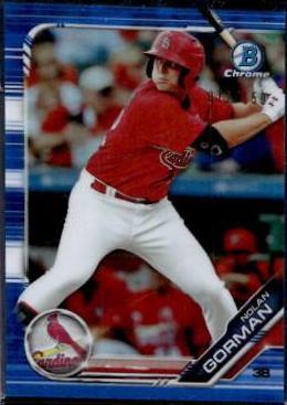 Nolan Gorman [Blue Refractor] #BDC-42