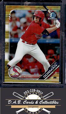 Nolan Gorman [Gold Refractor] #BDC-42