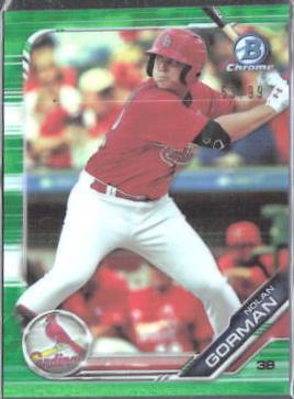 Nolan Gorman [Green Refractor] #BDC-42