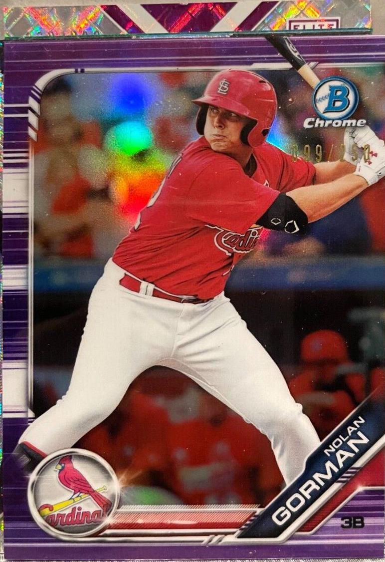Nolan Gorman [Purple Refractor] #BDC-42