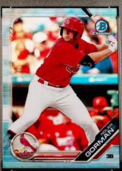 Nolan Gorman [Sky Blue Refractor] #BDC-42