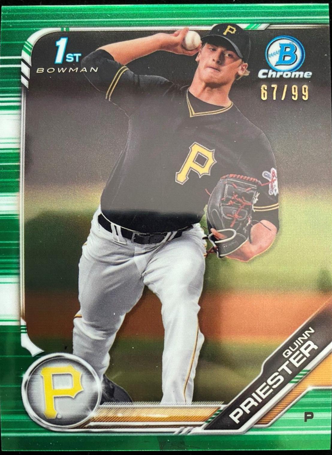 Quinn Priester [Green Refractor] #BDC-44