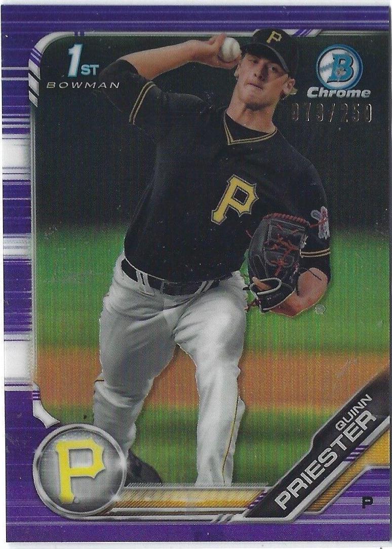Quinn Priester [Purple Refractor] #BDC-44