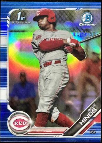 Rece Hinds [Blue Refractor] #BDC-131