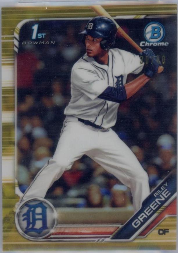 Riley Greene [Gold Refractor] #BDC-50