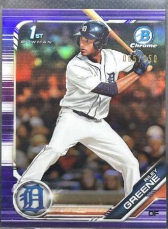 Riley Greene [Purple Refractor] #BDC-50