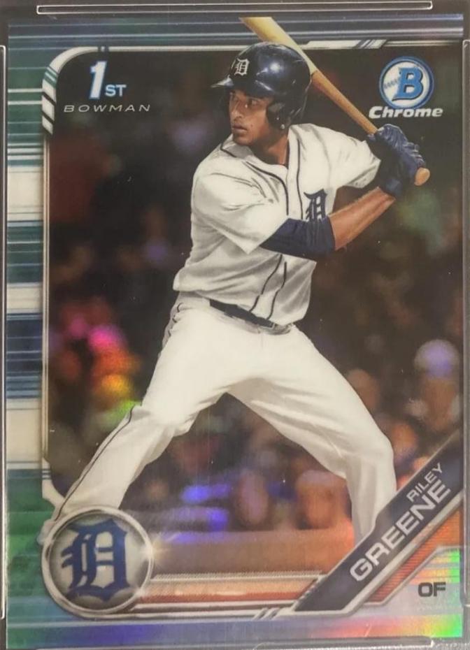 Riley Greene [Sky Blue Refractor] #BDC-50