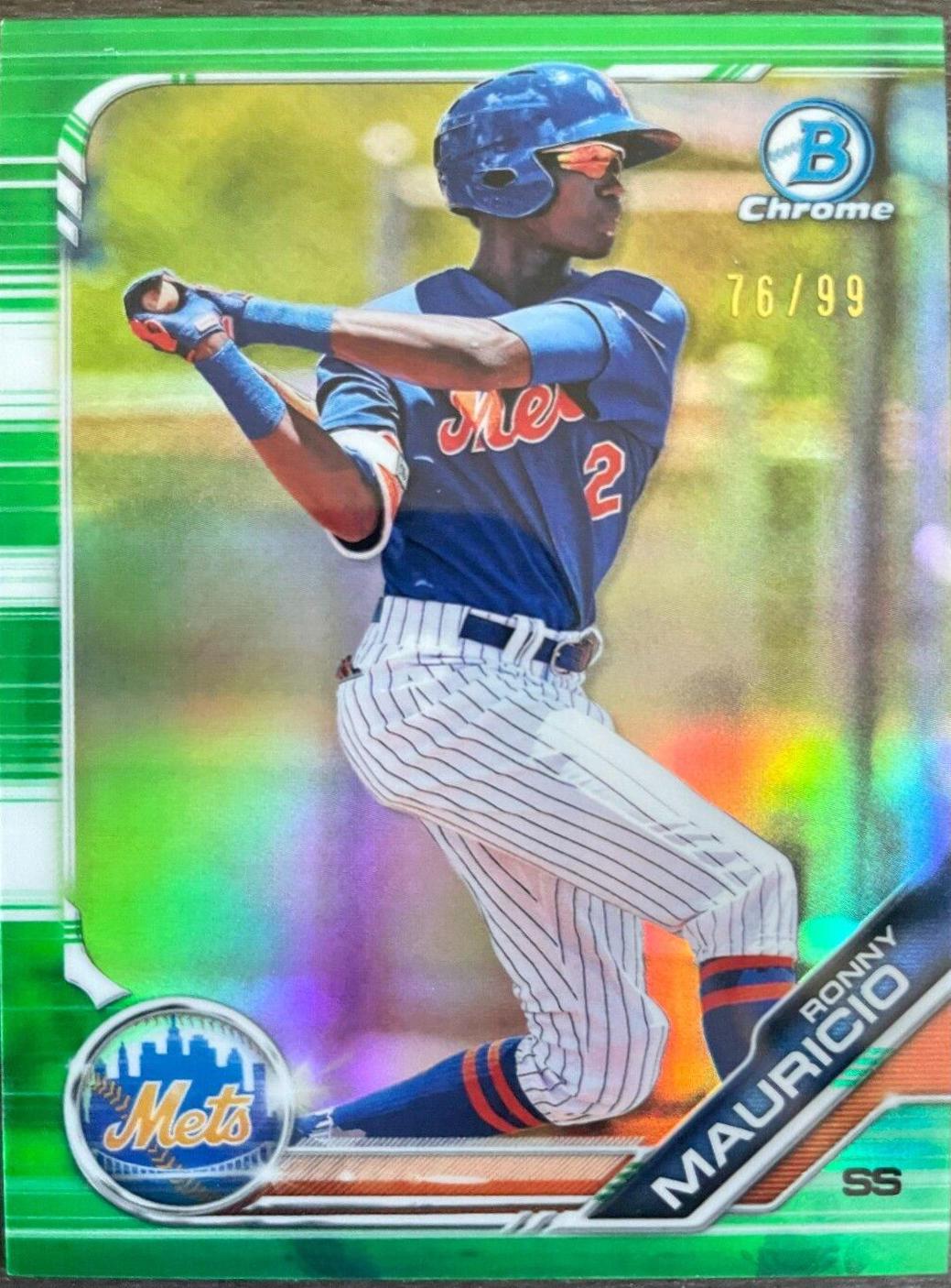Ronny Mauricio [Green Refractor] #BDC-62