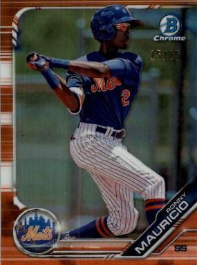 Ronny Mauricio [Orange Refractor] #BDC-62