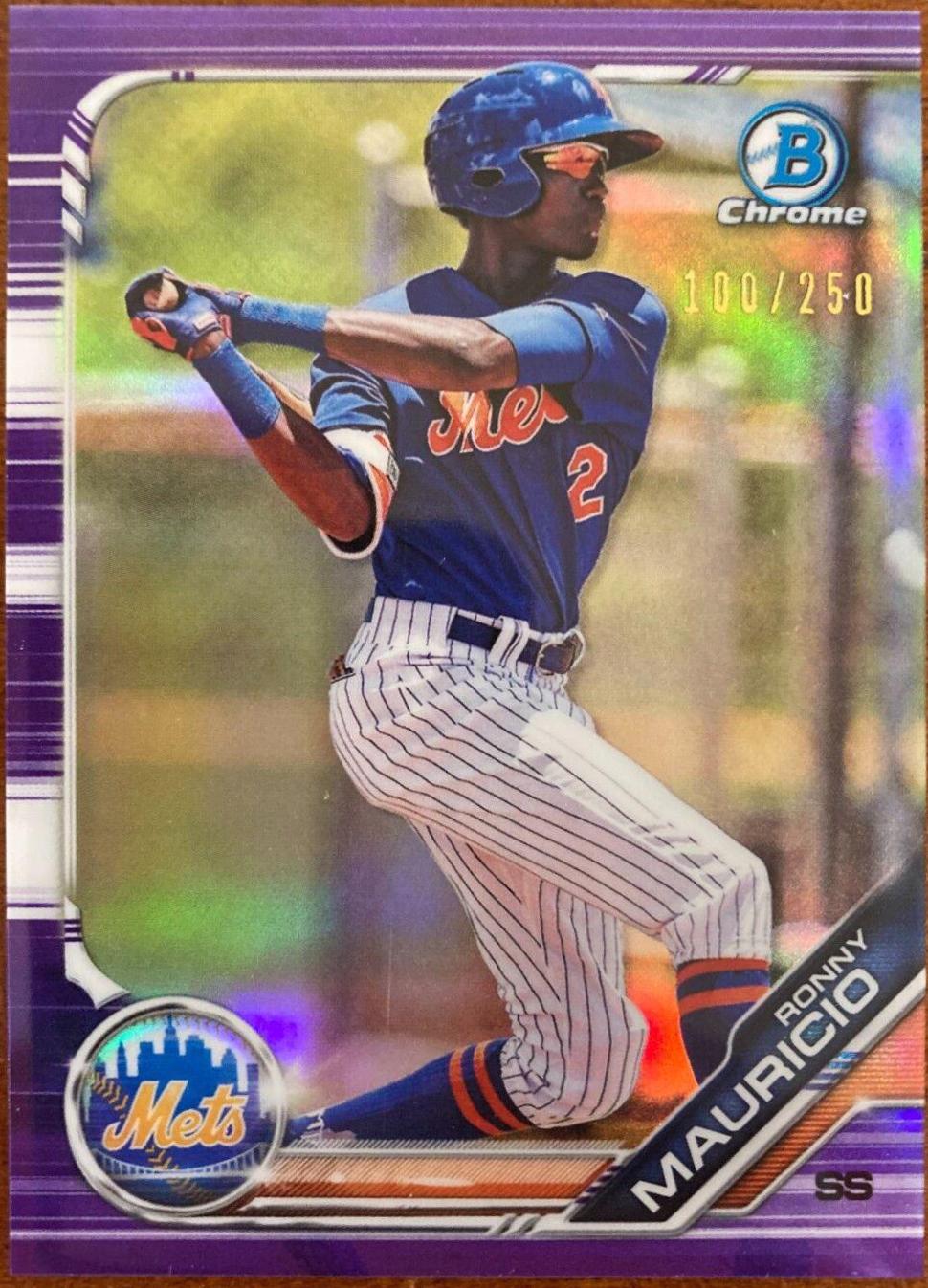 Ronny Mauricio [Purple Refractor] #BDC-62