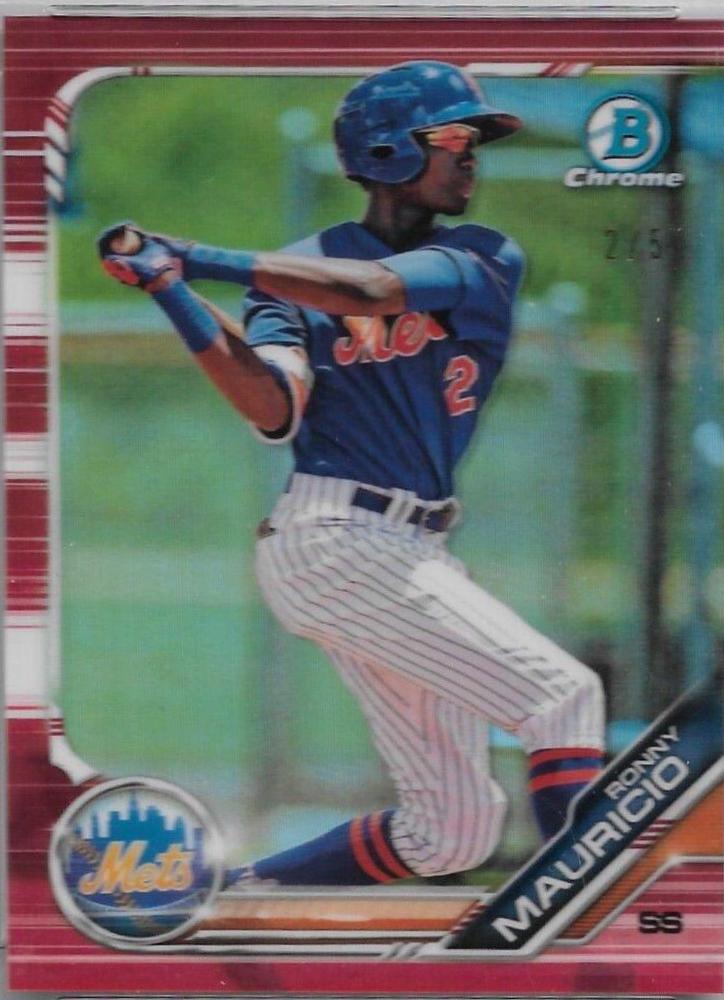 Ronny Mauricio [Red Refractor] #BDC-62