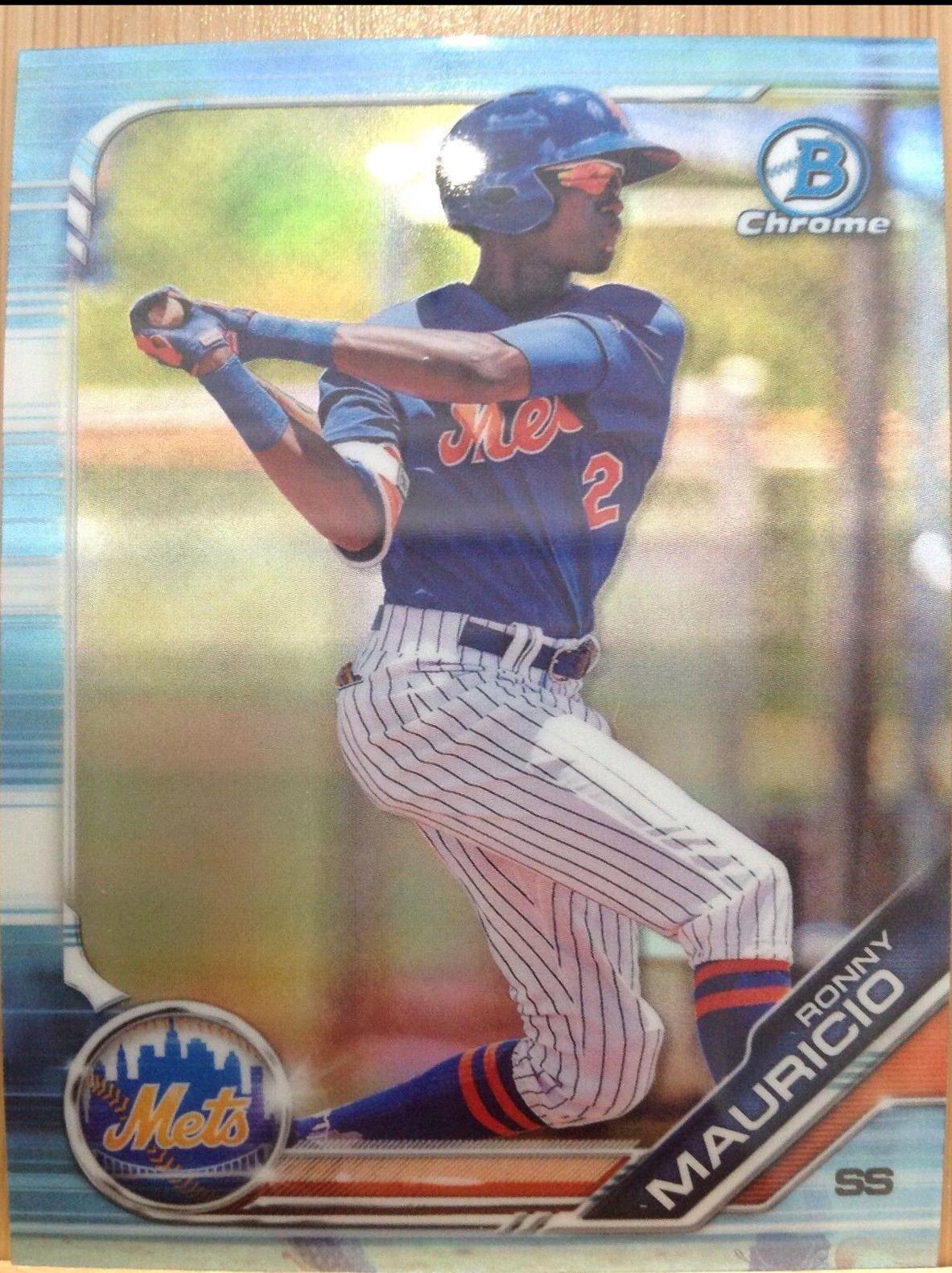 Ronny Mauricio [Sky Blue Refractor] #BDC-62