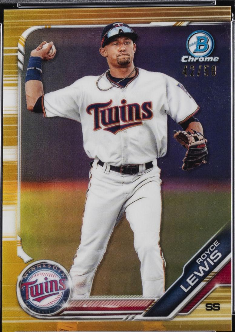Royce Lewis [Gold Refractor] #BDC-46