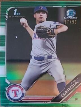 Ryan Garcia [Green Refractor] #BDC-148