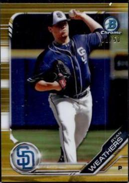 Ryan Weathers [Gold Refractor] #BDC-107