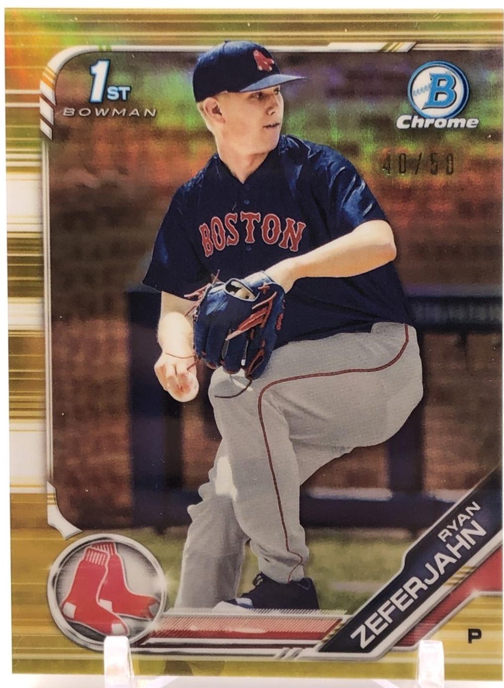 Ryan Zeferjahn [Gold Refractor] #BDC-16