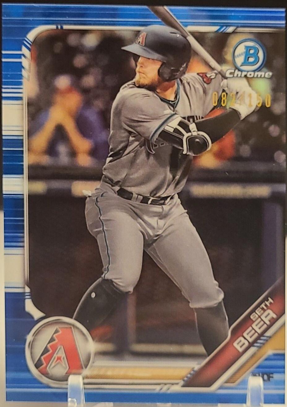 Seth Beer [Blue Refractor] #BDC-192