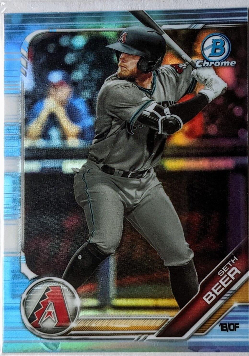 Seth Beer [Sky Blue Refractor] #BDC-192