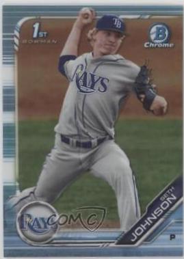 Seth Johnson [Sky Blue Refractor] #BDC-90