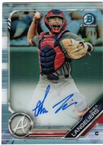 Shea Langeliers [Throwing Autograph] #BDC-67