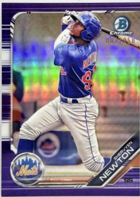 Shervyen Newton [Purple Refractor] #BDC-169