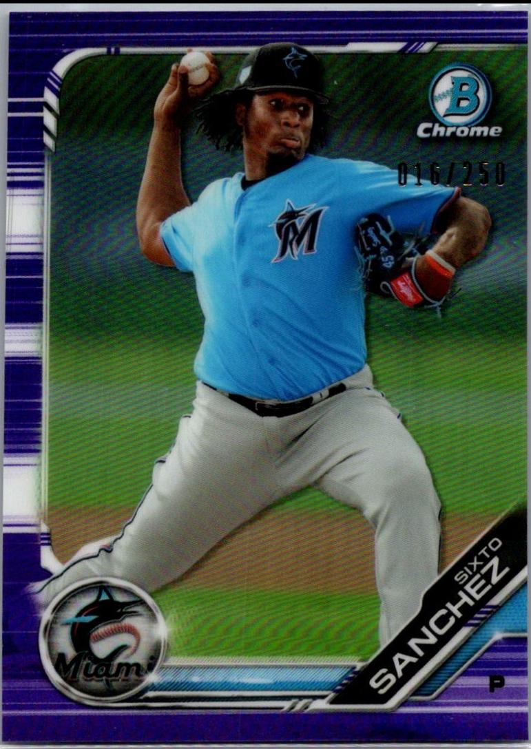 Sixto Sanchez [Purple Refractor] #BDC-89