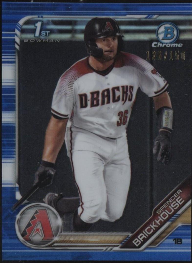 Spencer Brickhouse [Blue Refractor] #BDC-175