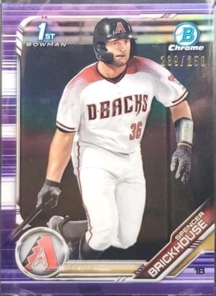 Spencer Brickhouse [Purple Refractor] #BDC-175