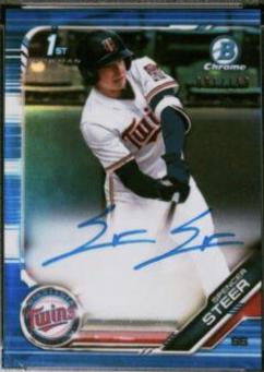 Spencer Steer [Blue Refractor] #BDC-153