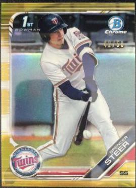 Spencer Steer [Gold Refractor] #BDC-153