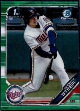 Spencer Steer [Green Refractor] #BDC-153
