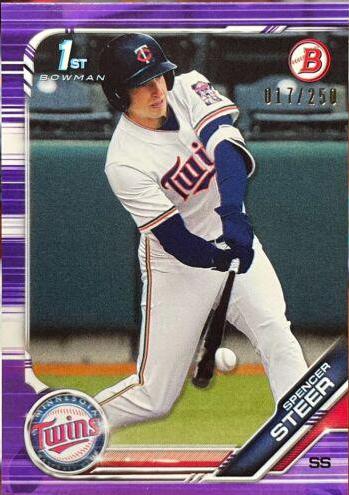 Spencer Steer [Purple Refractor] #BDC-153