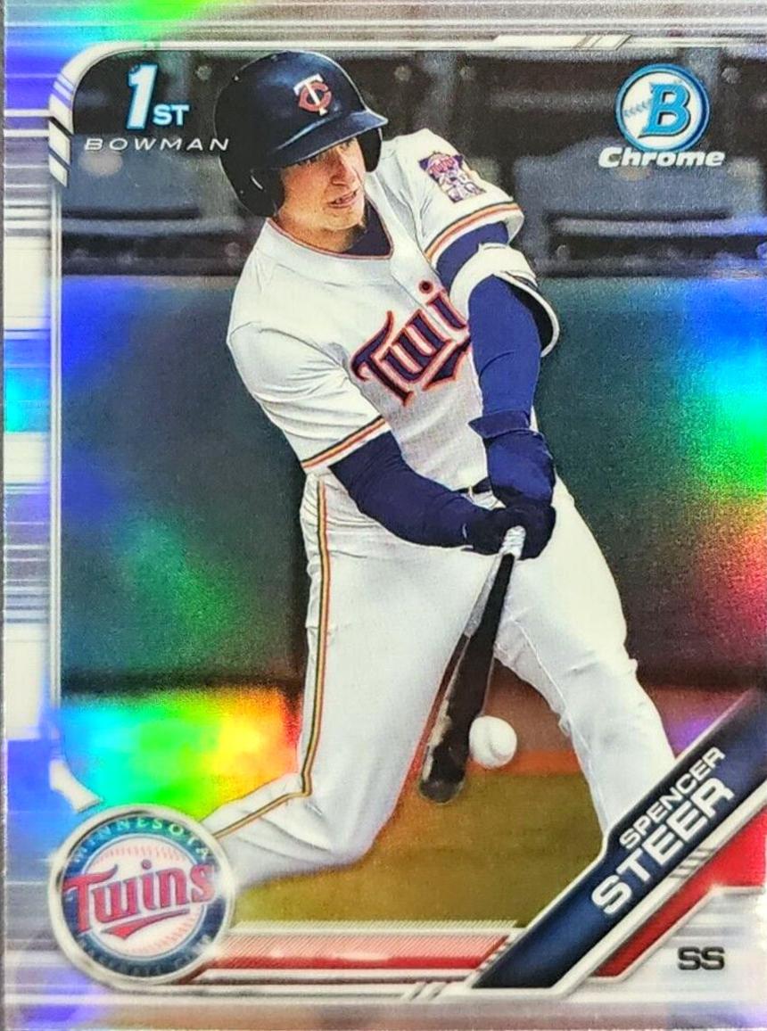 Spencer Steer [Refractor] #BDC-153