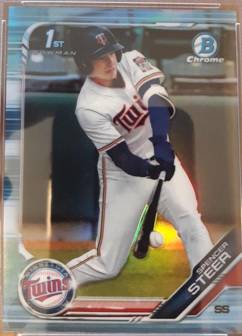 Spencer Steer [Sky Blue Refractor] #BDC-153