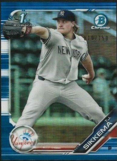 T.J. Sikkema [Blue Refractor] #BDC-34