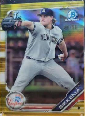 T.J. Sikkema [Gold Refractor] #BDC-34