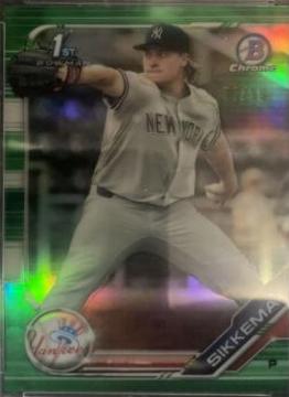 T.J. Sikkema [Green Refractor] #BDC-34