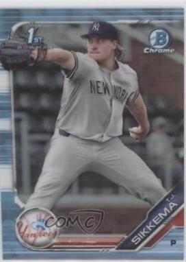 T.J. Sikkema [Sky Blue Refractor] #BDC-34