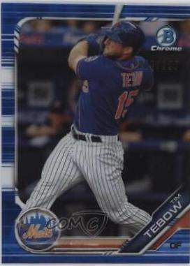 Tim Tebow [Blue Refractor] #BDC-92