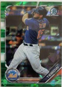 Tim Tebow [Green Refractor] #BDC-92