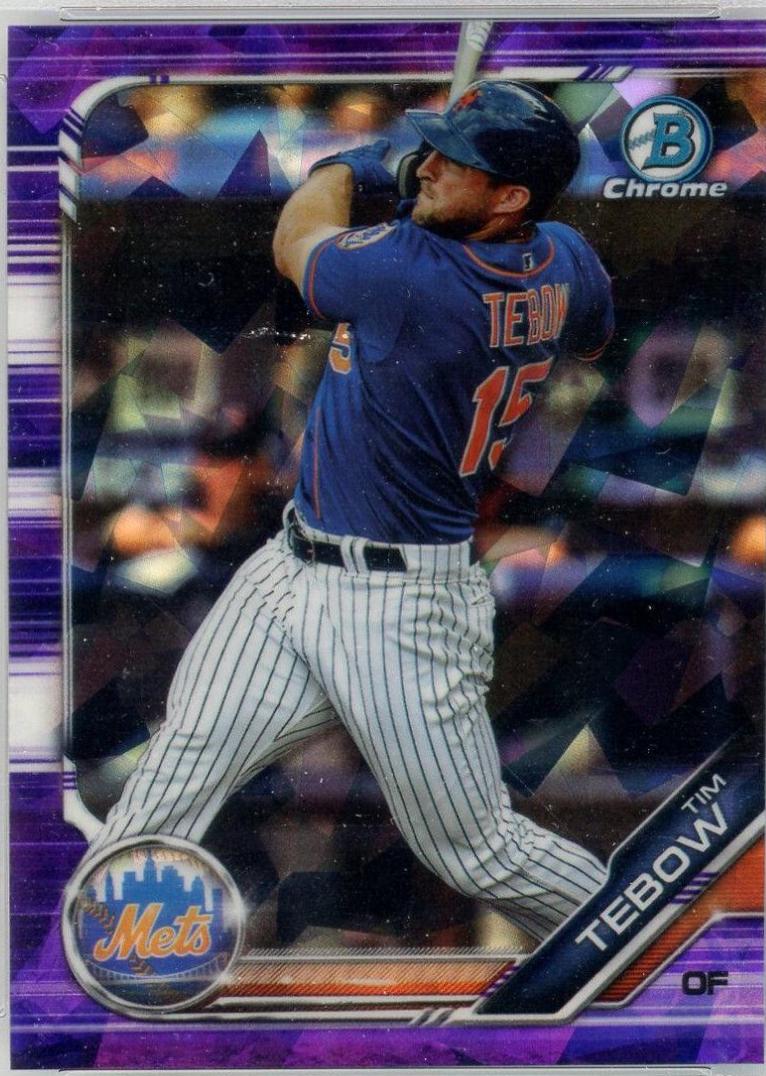 Tim Tebow [Purple Sapphire] #BDC-92