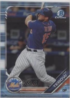Tim Tebow [Sky Blue Refractor] #BDC-92