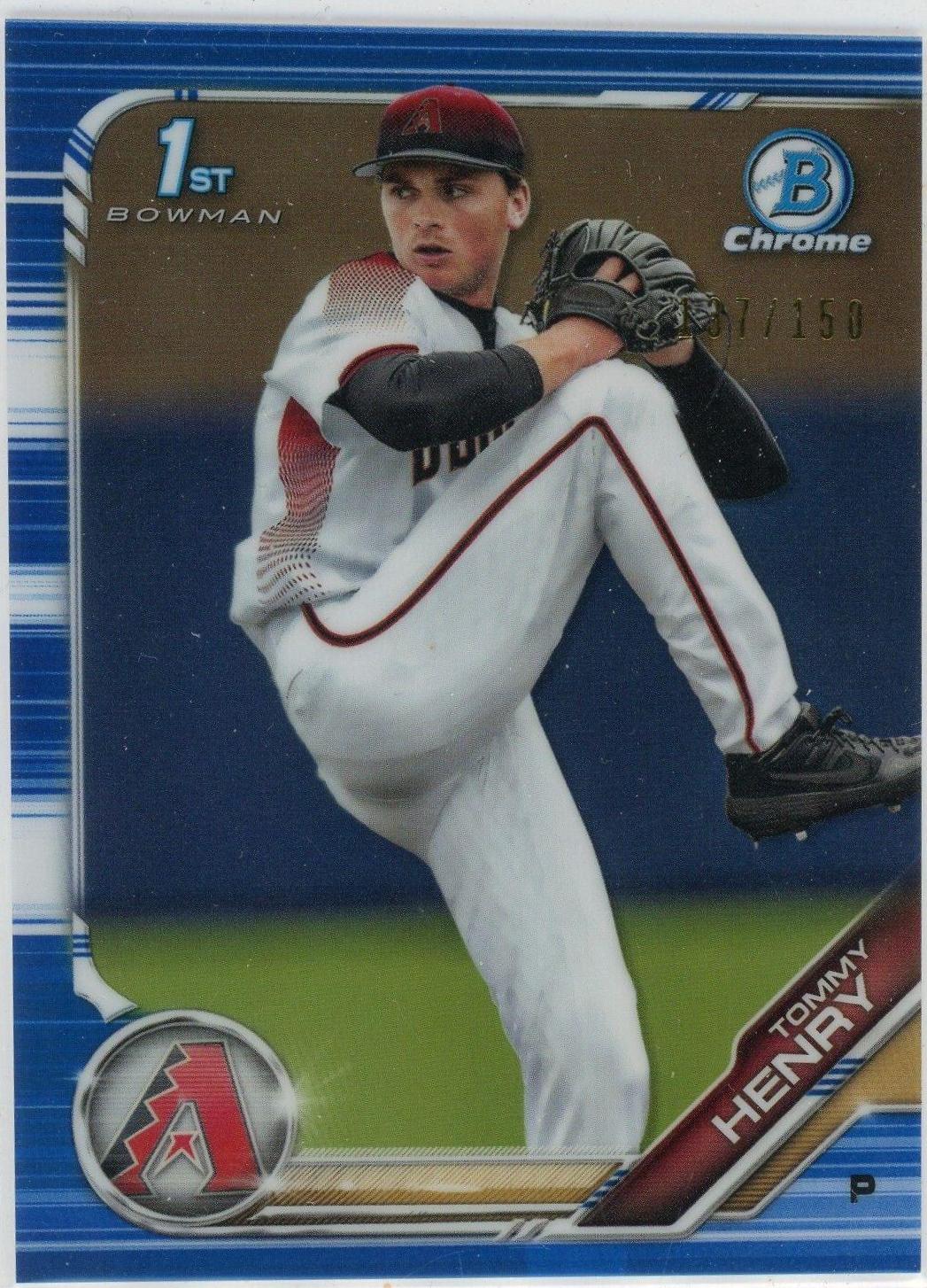 Tommy Henry [Blue Refractor] #BDC-197