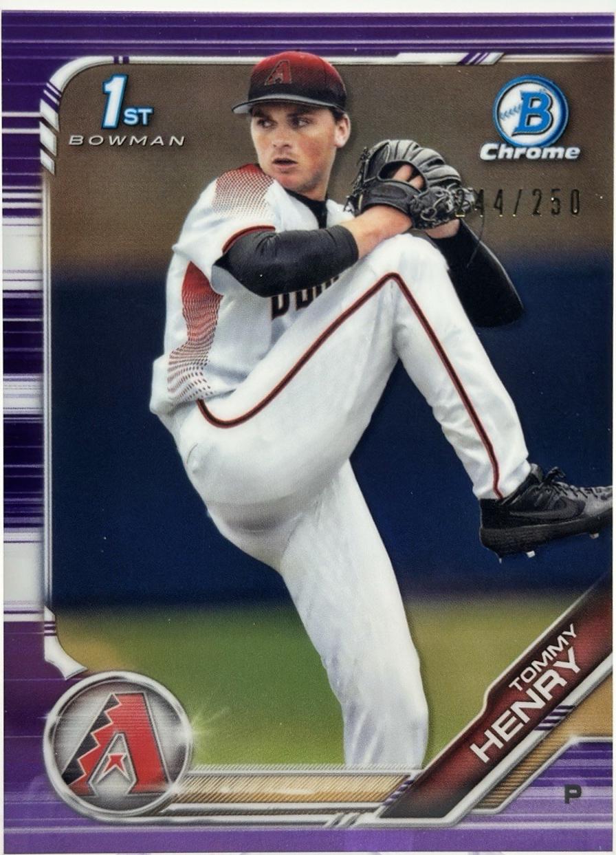 Tommy Henry [Purple Refractor] #BDC-197