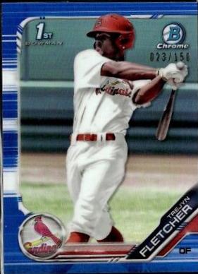 Trejyn Fletcher [Blue Refractor] #BDC-174